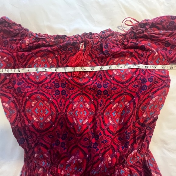 Bright and Colorful O'Neill Long Sleeve Floral Romper-Size Medium - Picture 8 of 9